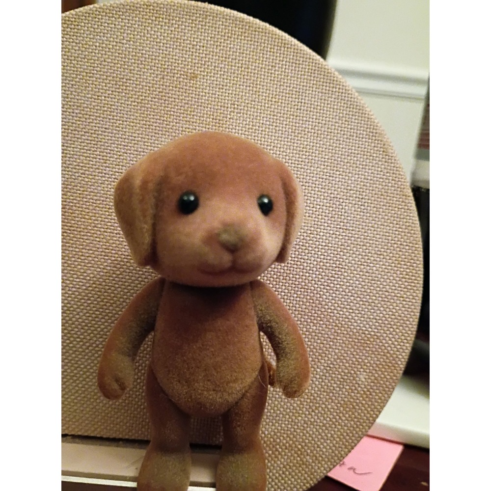 Good Used Condition Calico Critters Sylvanian Families Chocolate Labrador Mom - Picture 4 of 10